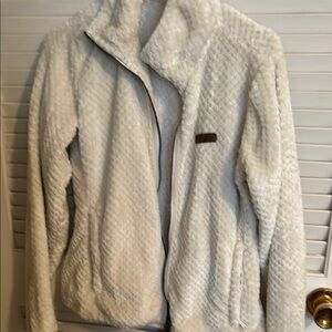 Women's White Quilted Jacket